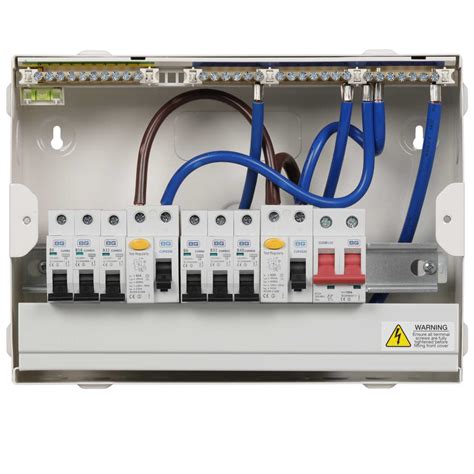 metal enclosure for consumer unit|consumer unit installation problems.